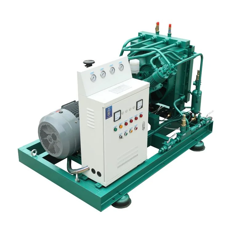 Energy Saving 55 Kw/75 Kw 250bar Industrial High Pressure Silent Reciprocatin Piston Air Compressor